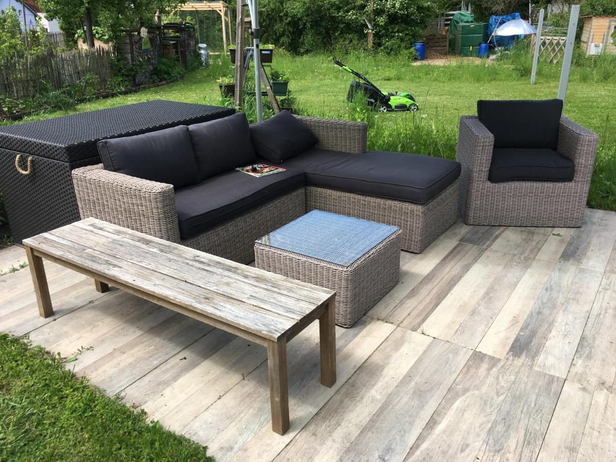 Ferienhaus Mit Naturgarten Dachsen Buitenkant foto