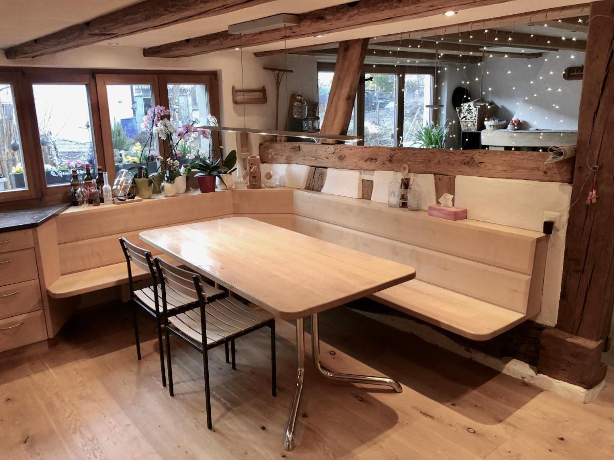 Ferienhaus Mit Naturgarten Dachsen Buitenkant foto