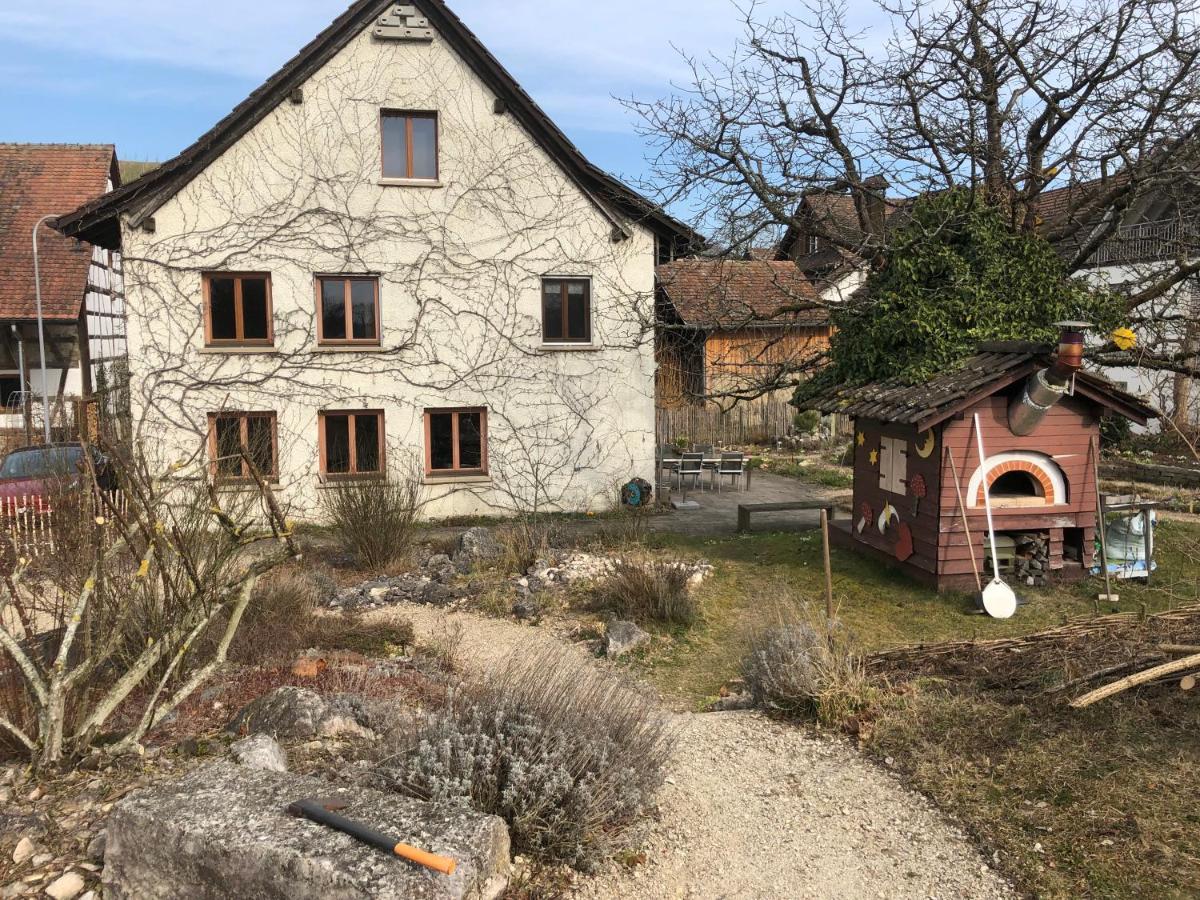 Ferienhaus Mit Naturgarten Dachsen Buitenkant foto