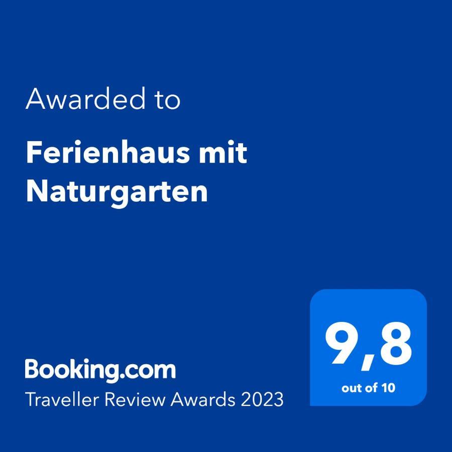 Ferienhaus Mit Naturgarten Dachsen Buitenkant foto